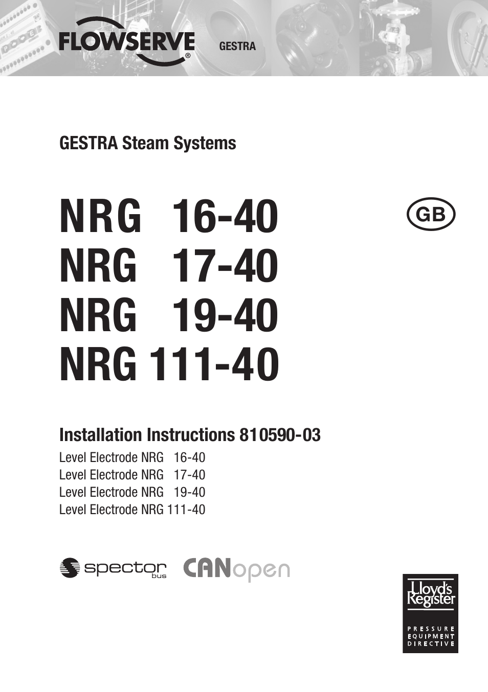 Flowserve NRG 16-40 User Manual | 28 pages