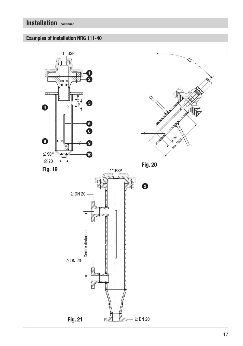 Installation | Flowserve NRG 16-40 User Manual | Page 17 / 28