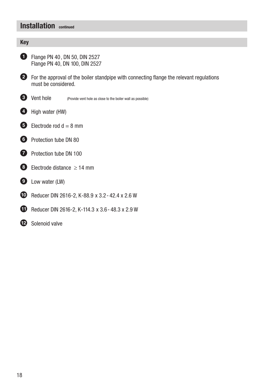 Installation | Flowserve NRG 16-40 User Manual | Page 18 / 28