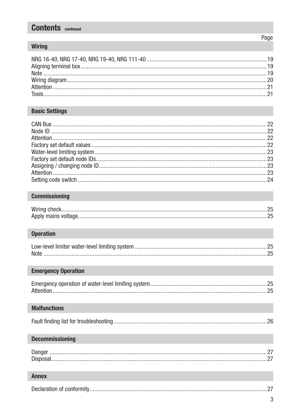 Flowserve NRG 16-40 User Manual | Page 3 / 28