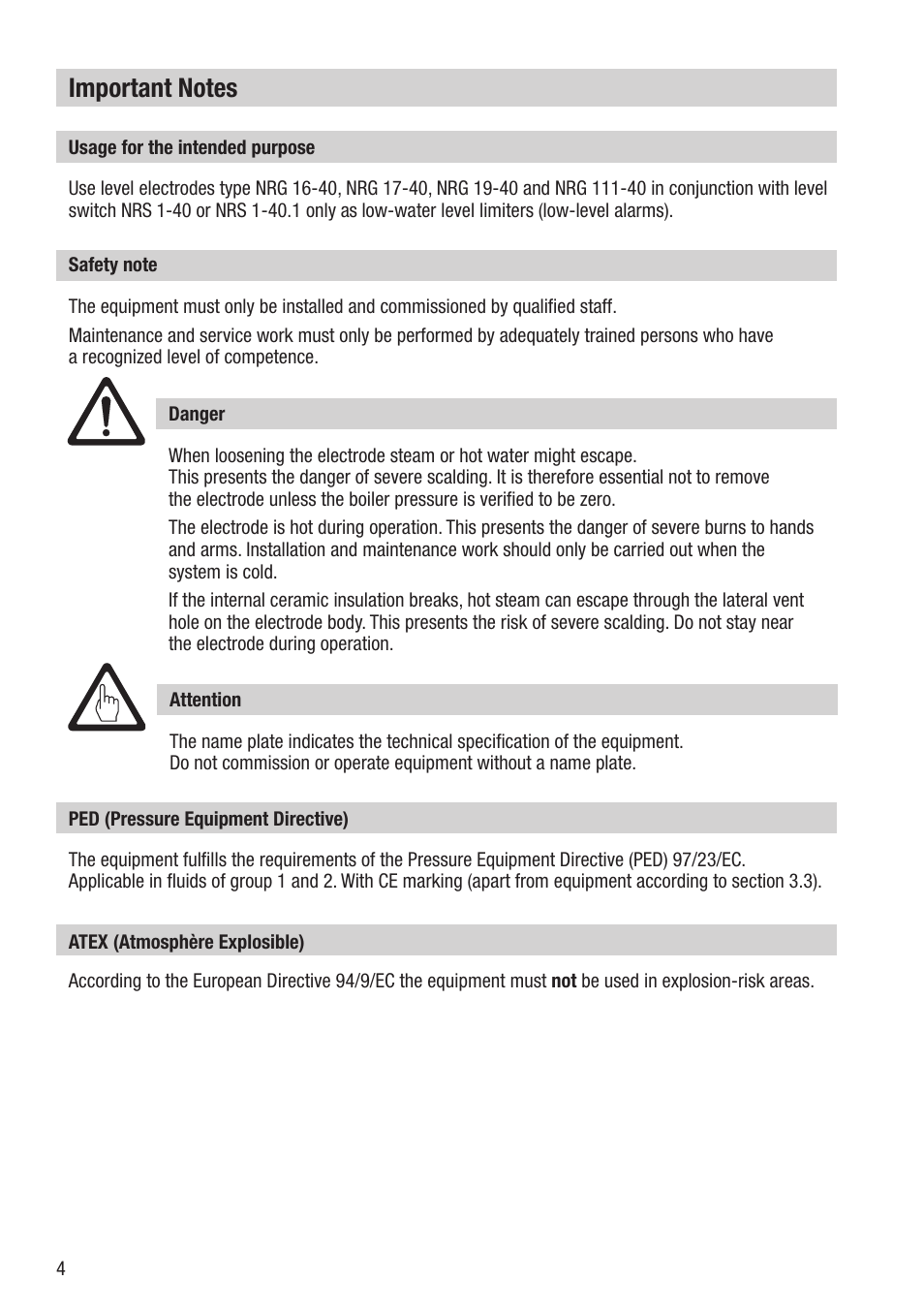 Flowserve NRG 16-40 User Manual | Page 4 / 28