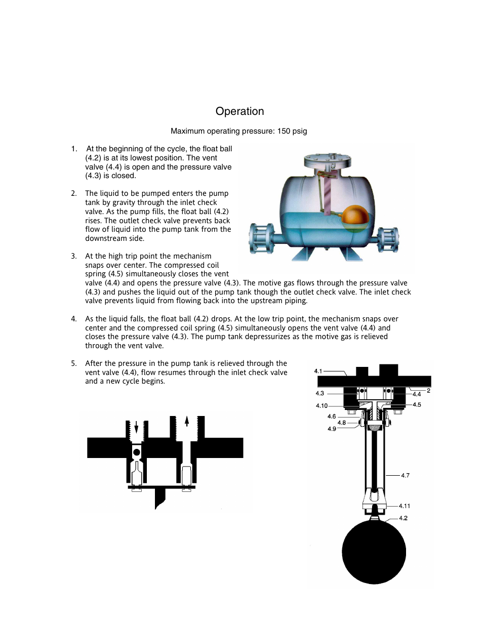 Operation | Flowserve FPS 14 User Manual | Page 2 / 11