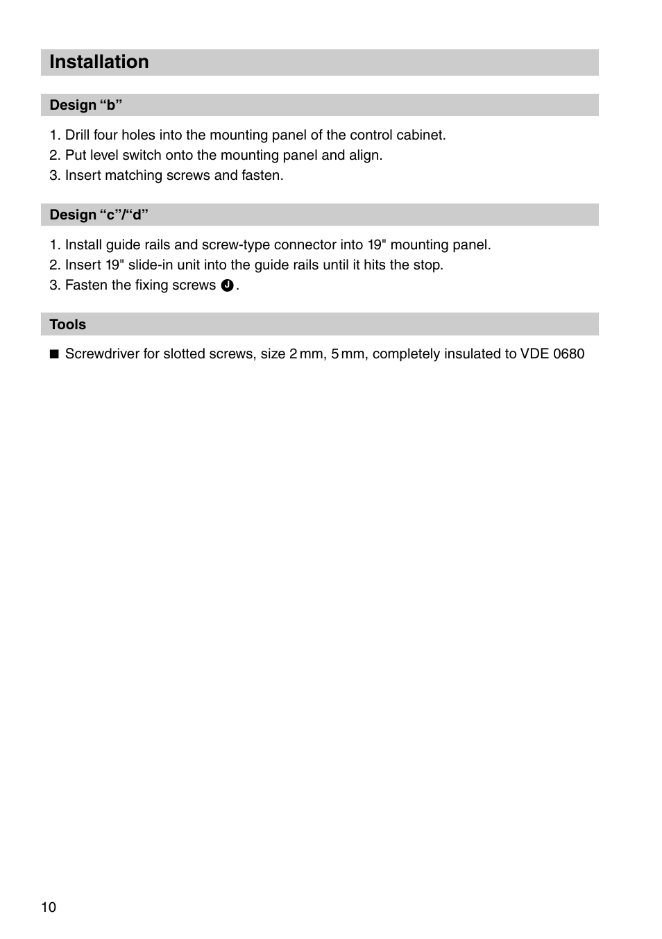 Installation | Flowserve NRS 2-3 User Manual | Page 10 / 20