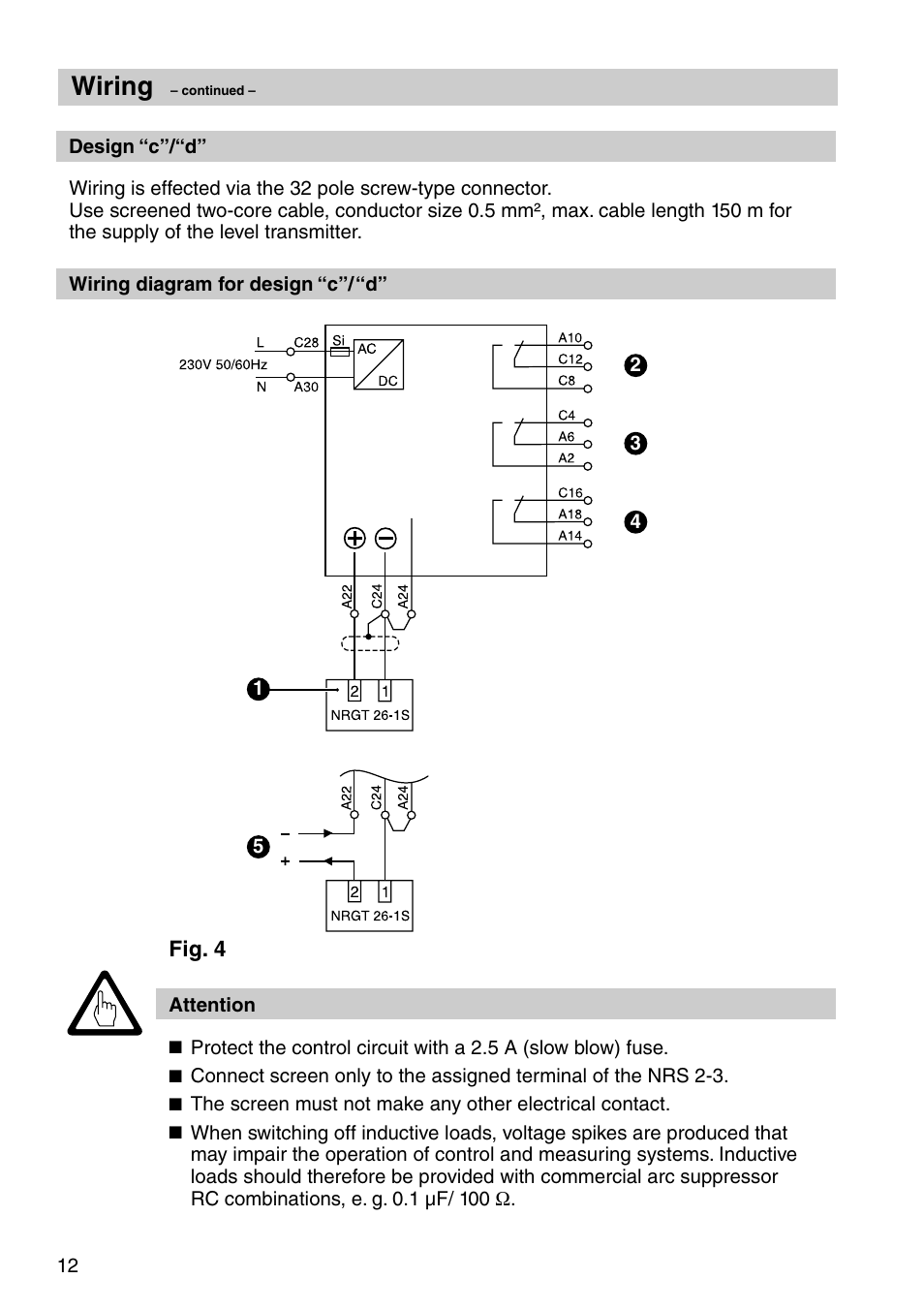 Wiring | Flowserve NRS 2-3 User Manual | Page 12 / 20