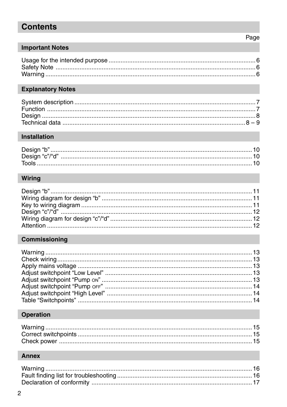 Flowserve NRS 2-3 User Manual | Page 2 / 20