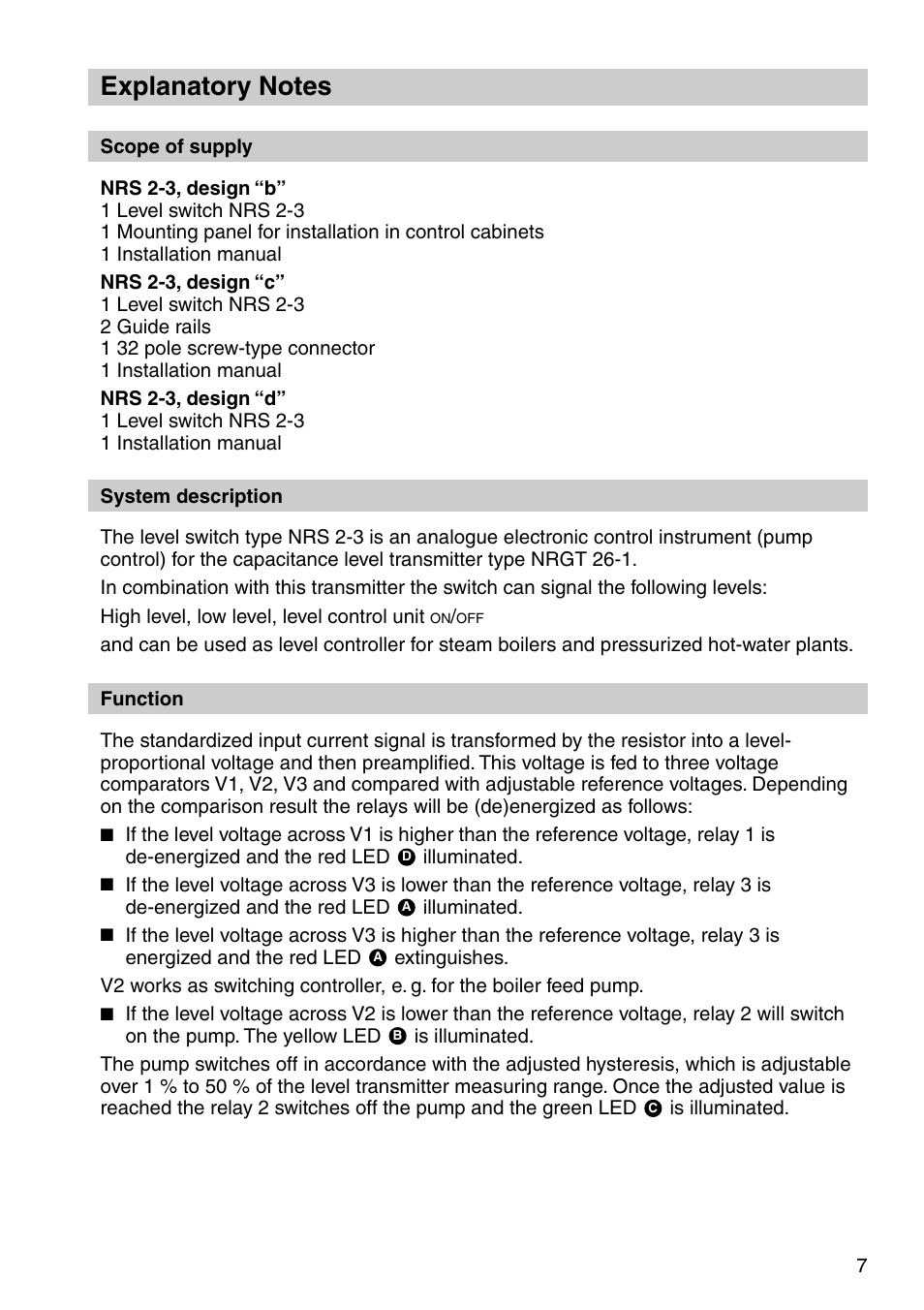 Flowserve NRS 2-3 User Manual | Page 7 / 20