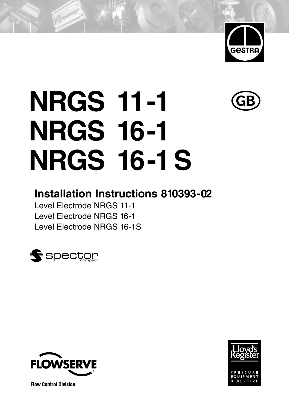 Flowserve NRGS 11-1 User Manual | 20 pages