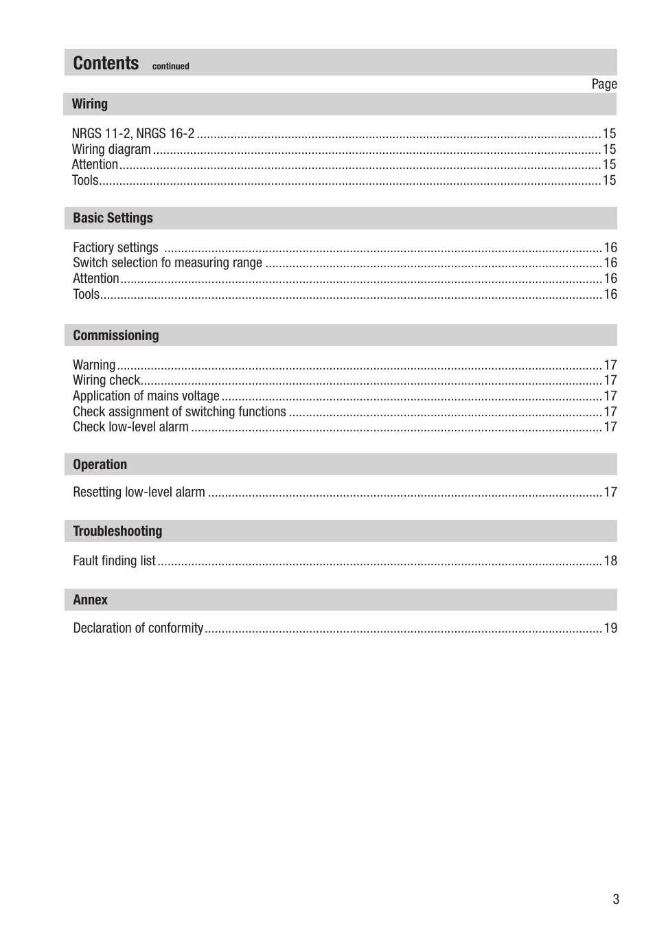 Flowserve NRGS 11-2 User Manual | Page 3 / 20