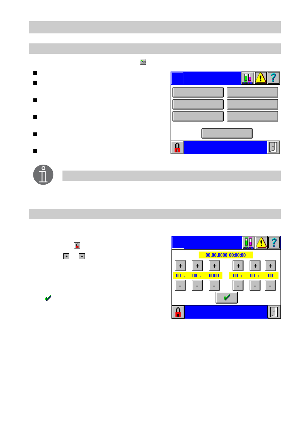 System, Date and time setting, System date and time setting | System menu | Flowserve SPECTORcontrol User Manual | Page 23 / 88