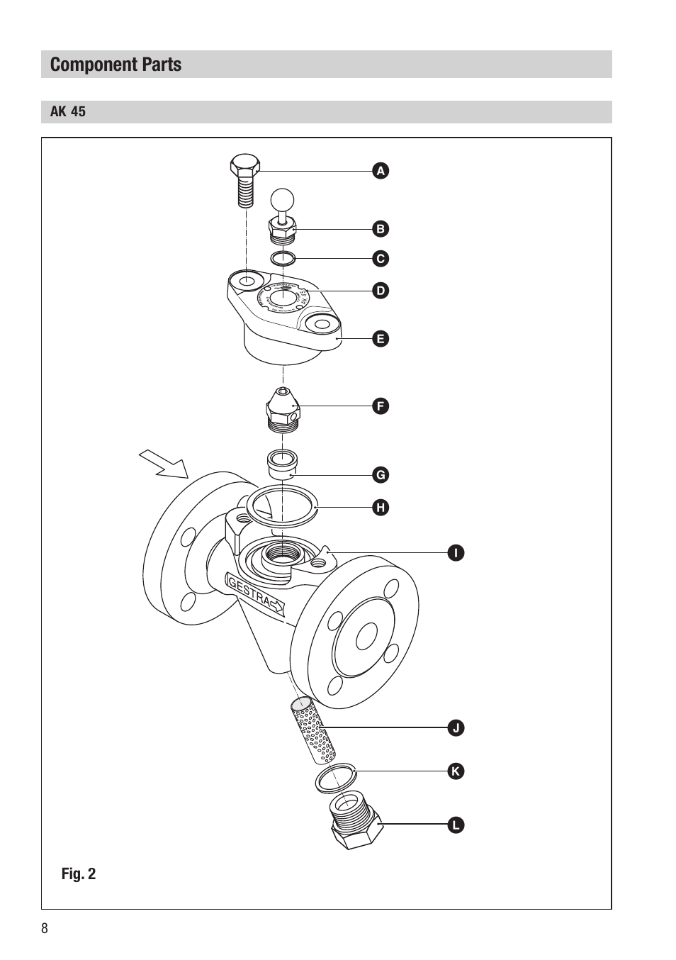 Flowserve AK 45 User Manual | Page 8 / 16
