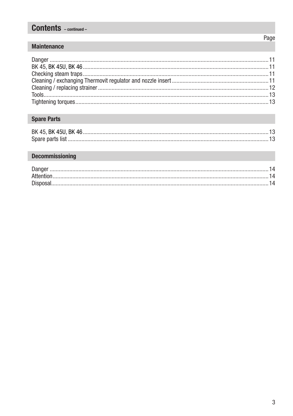 Flowserve BK 45 User Manual | Page 3 / 16