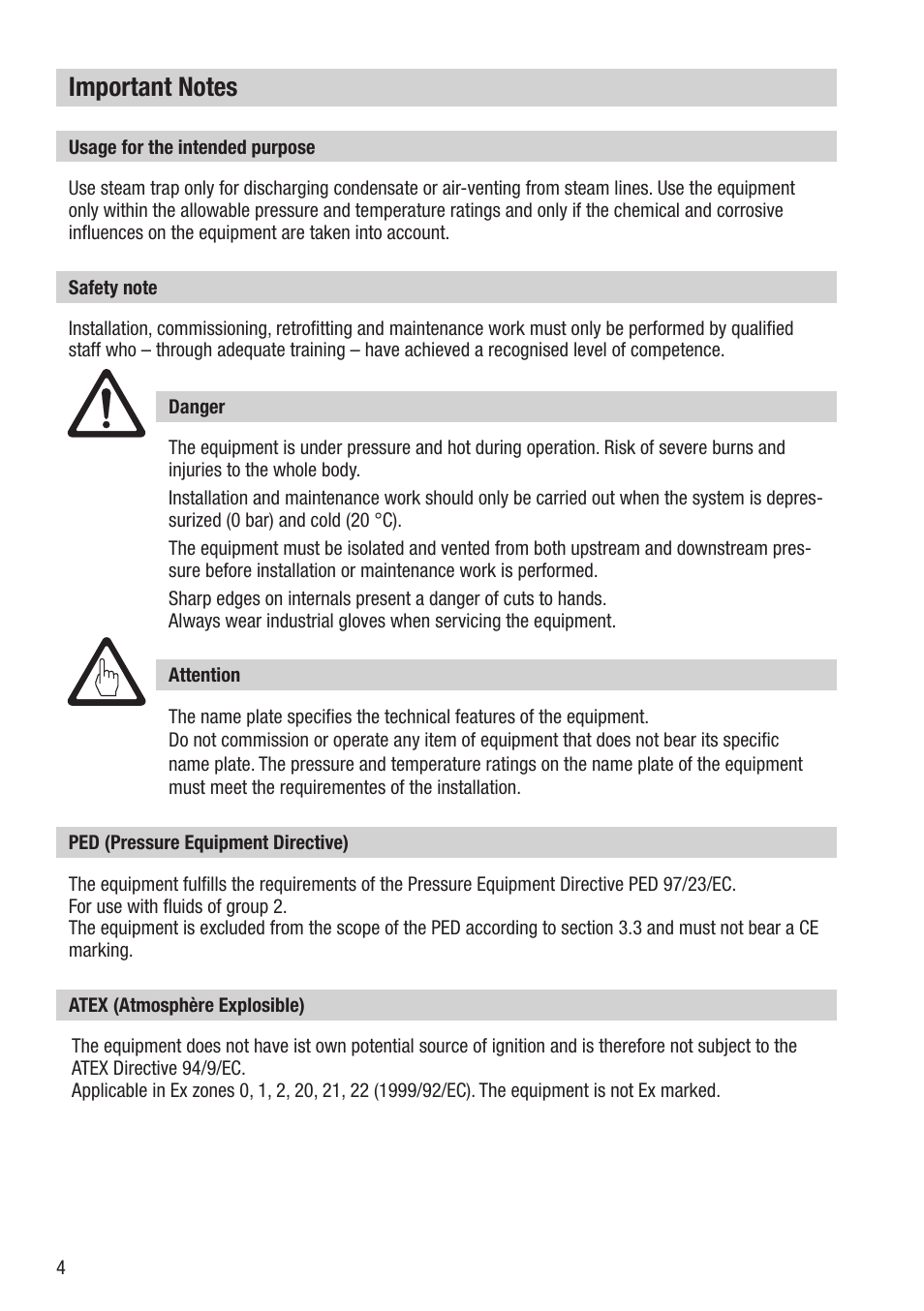 Flowserve BK 45 User Manual | Page 4 / 16