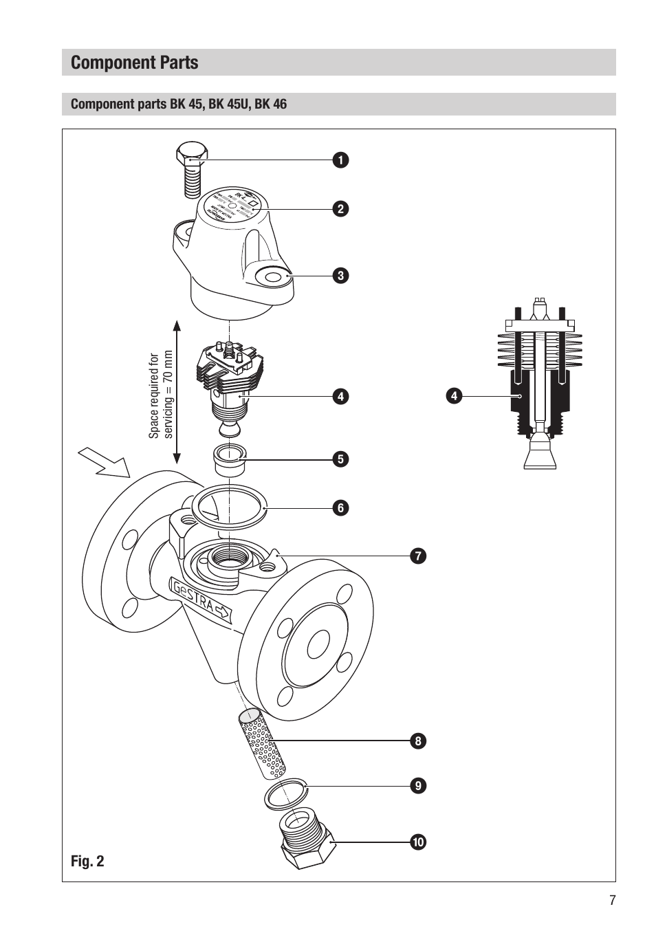 Flowserve BK 45 User Manual | Page 7 / 16