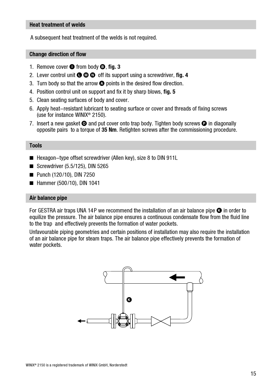 Flowserve UNA 14 User Manual | Page 15 / 20