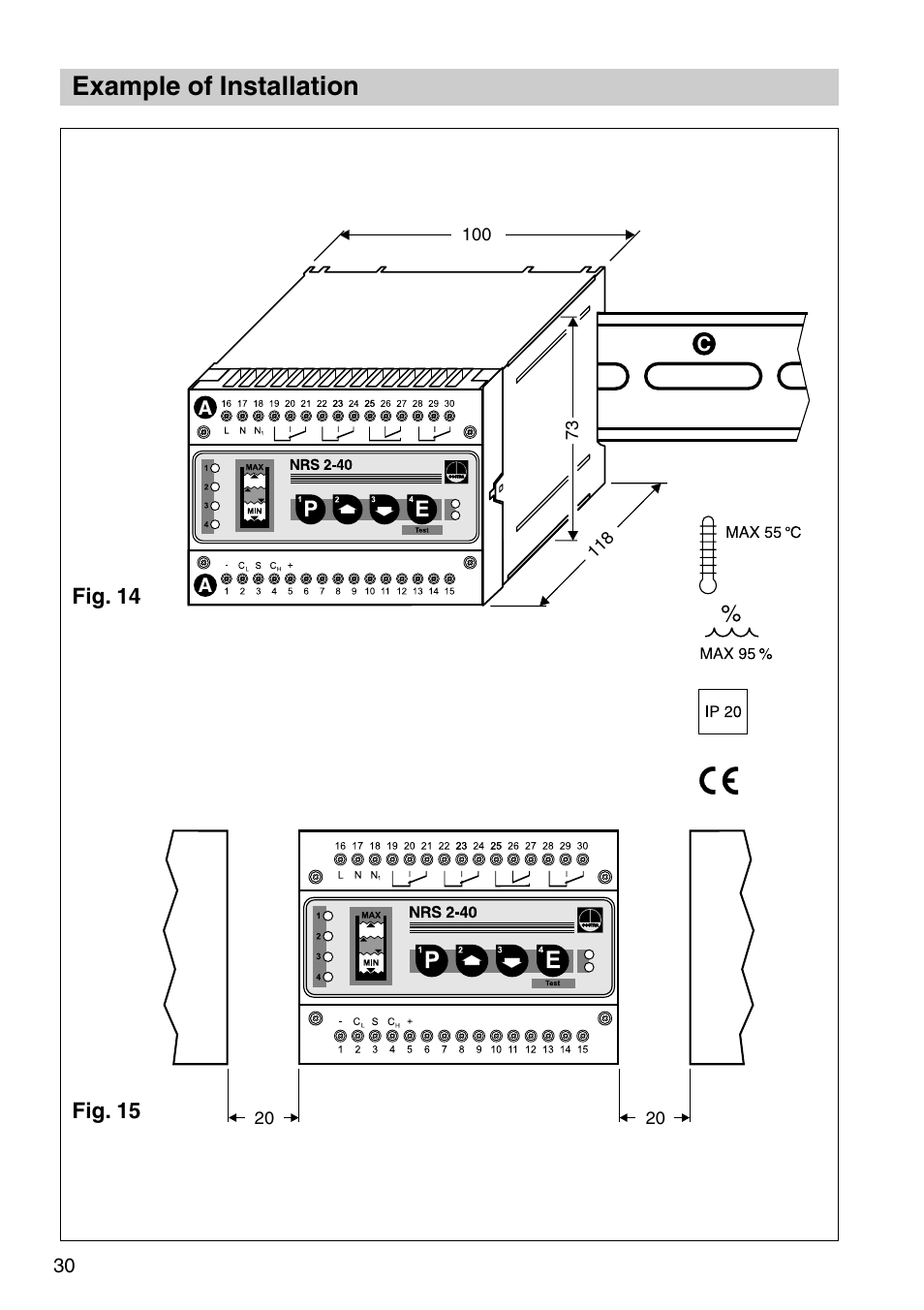 Example of installation | Flowserve NRS 2-40 User Manual | Page 30 / 32