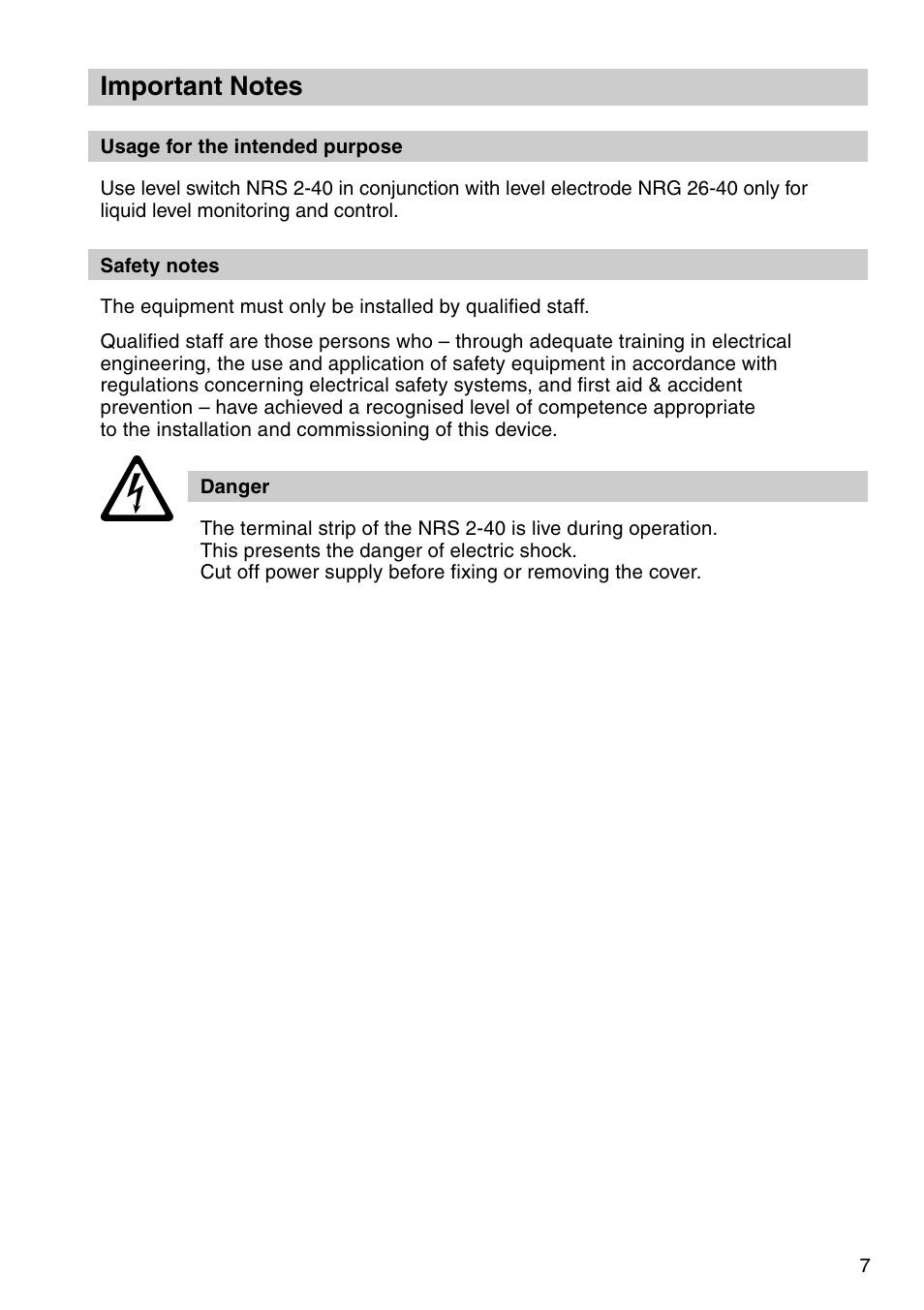 Flowserve NRS 2-40 User Manual | Page 7 / 32