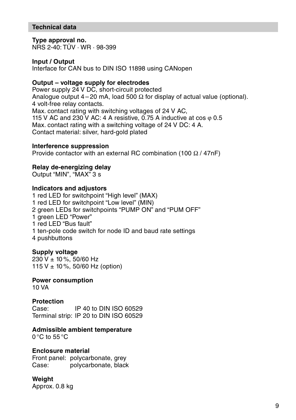 Flowserve NRS 2-40 User Manual | Page 9 / 32