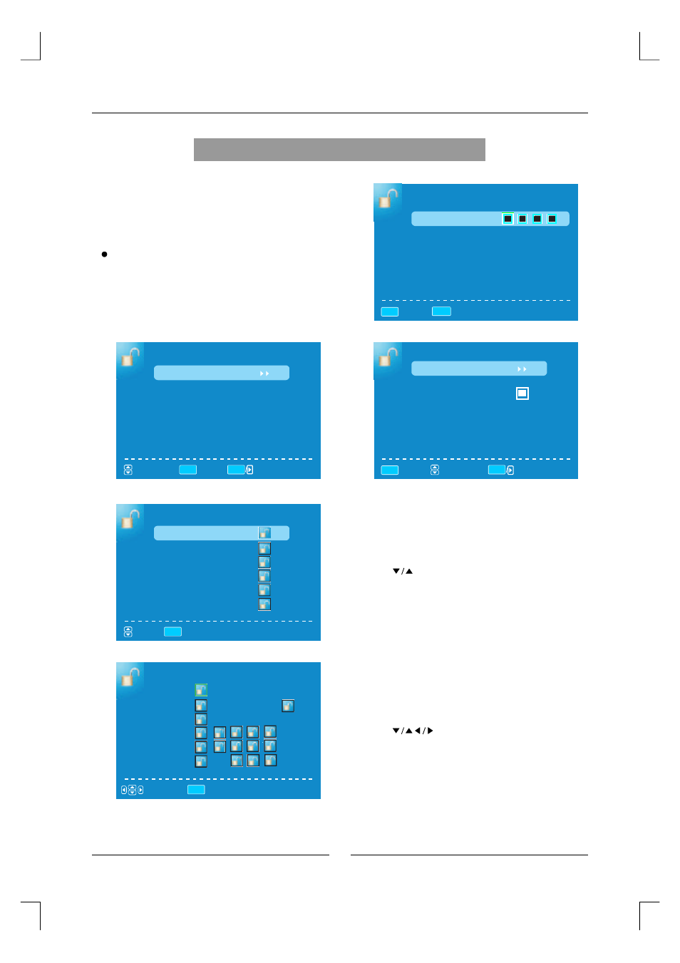 Parental control, Tv operation | Curtis LCD3227A-2 User Manual | Page 14 / 20