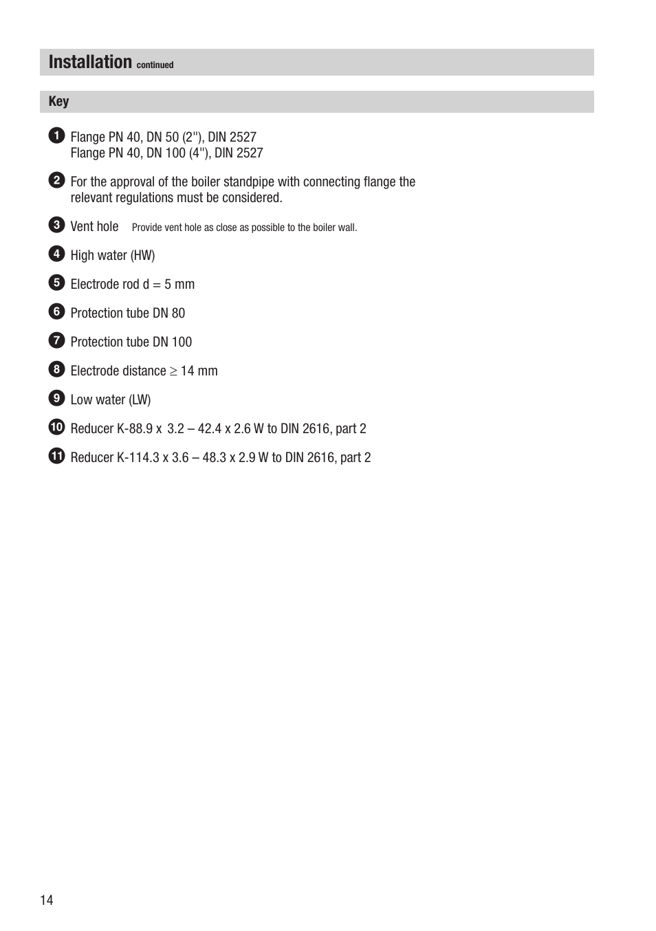 Installation | Flowserve NRG 16-42 User Manual | Page 14 / 24