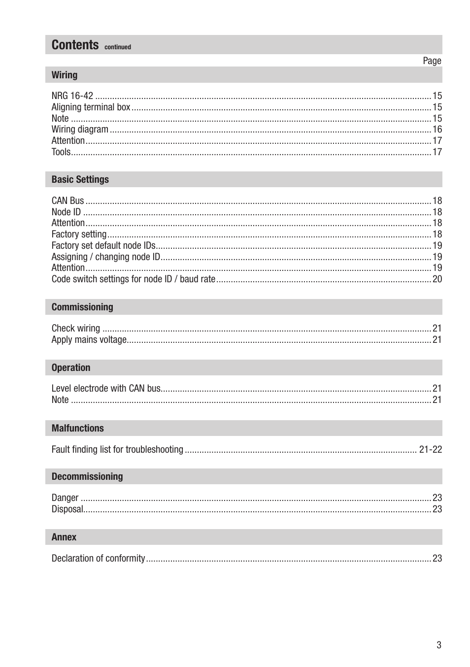 Flowserve NRG 16-42 User Manual | Page 3 / 24
