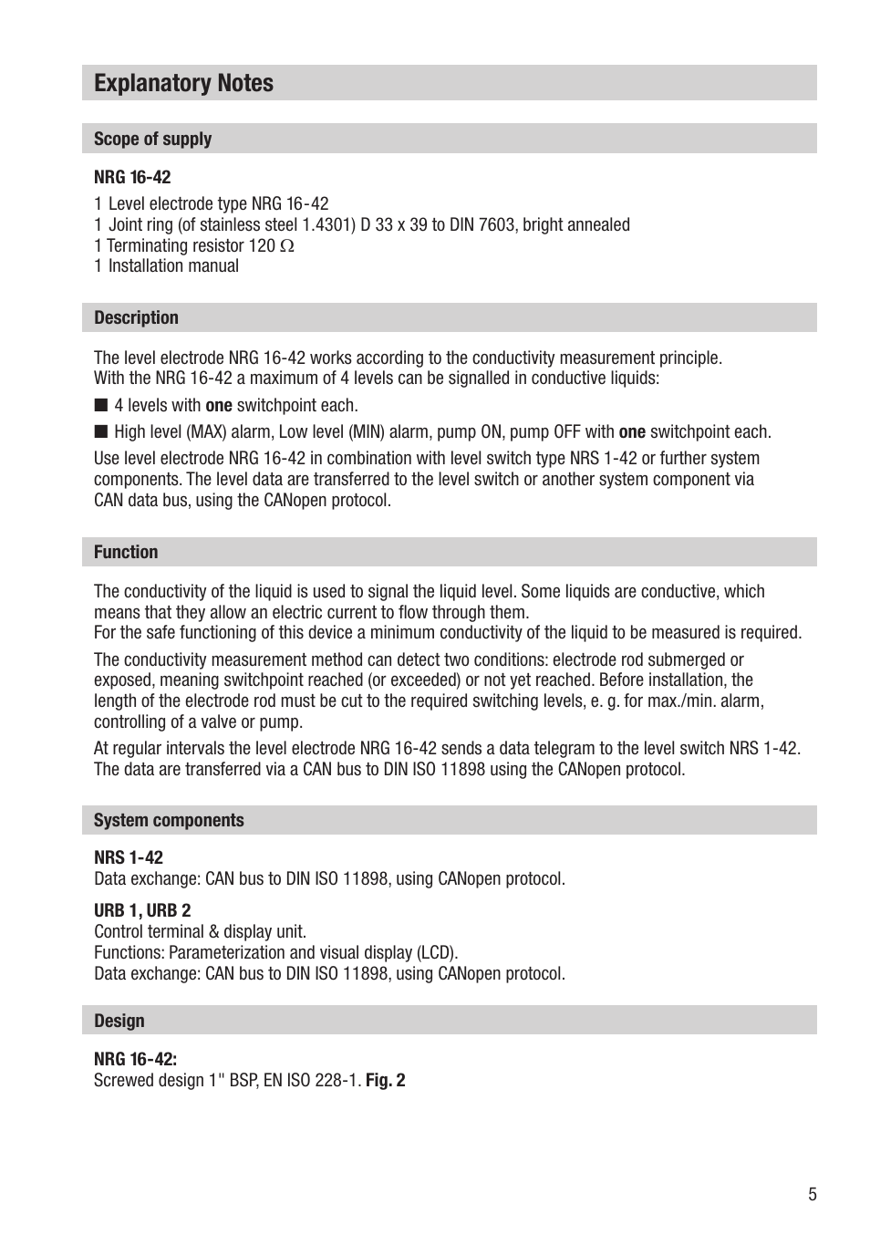Flowserve NRG 16-42 User Manual | Page 5 / 24