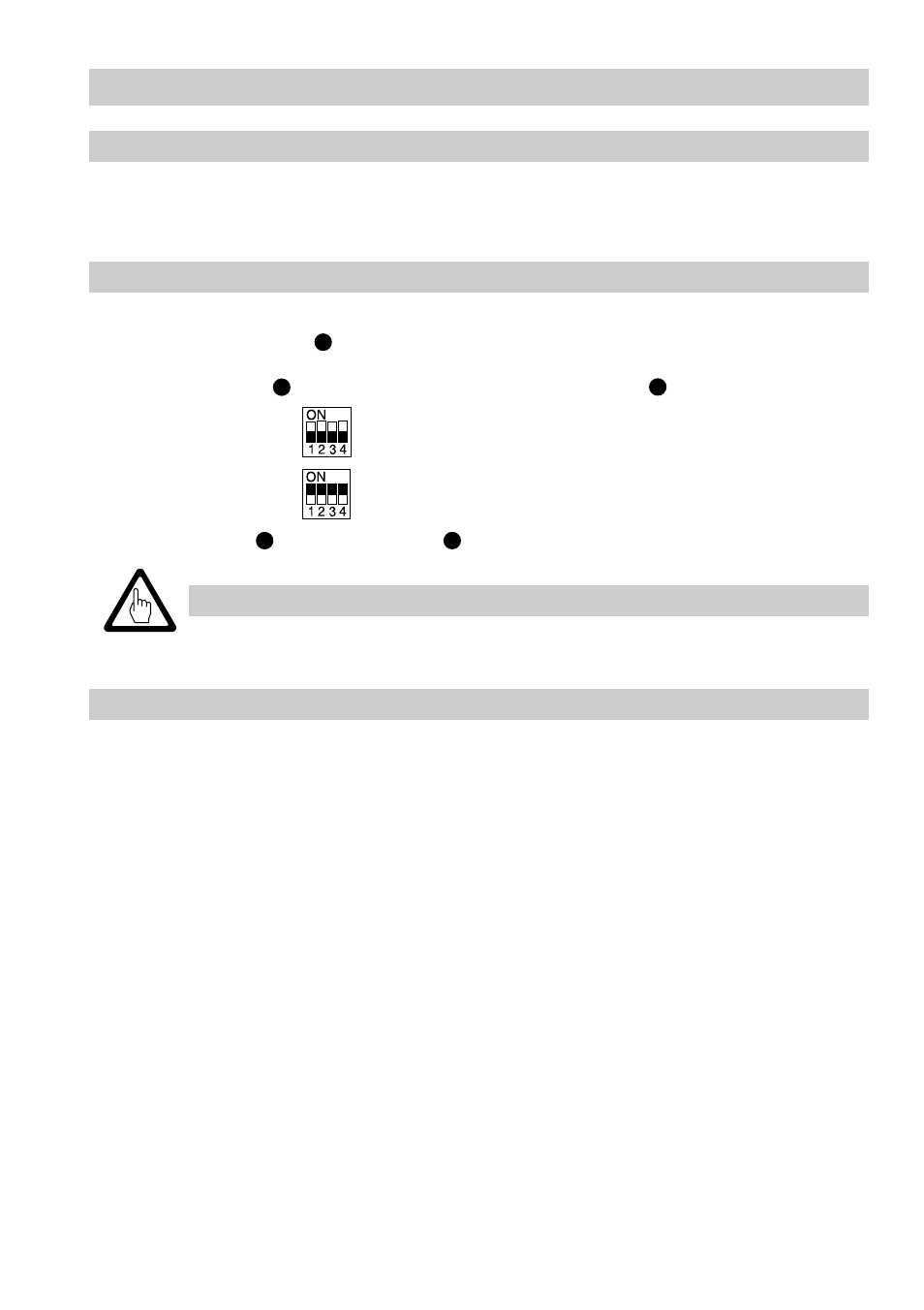 Standard setting | Flowserve NRGS 16-1 User Manual | Page 13 / 18
