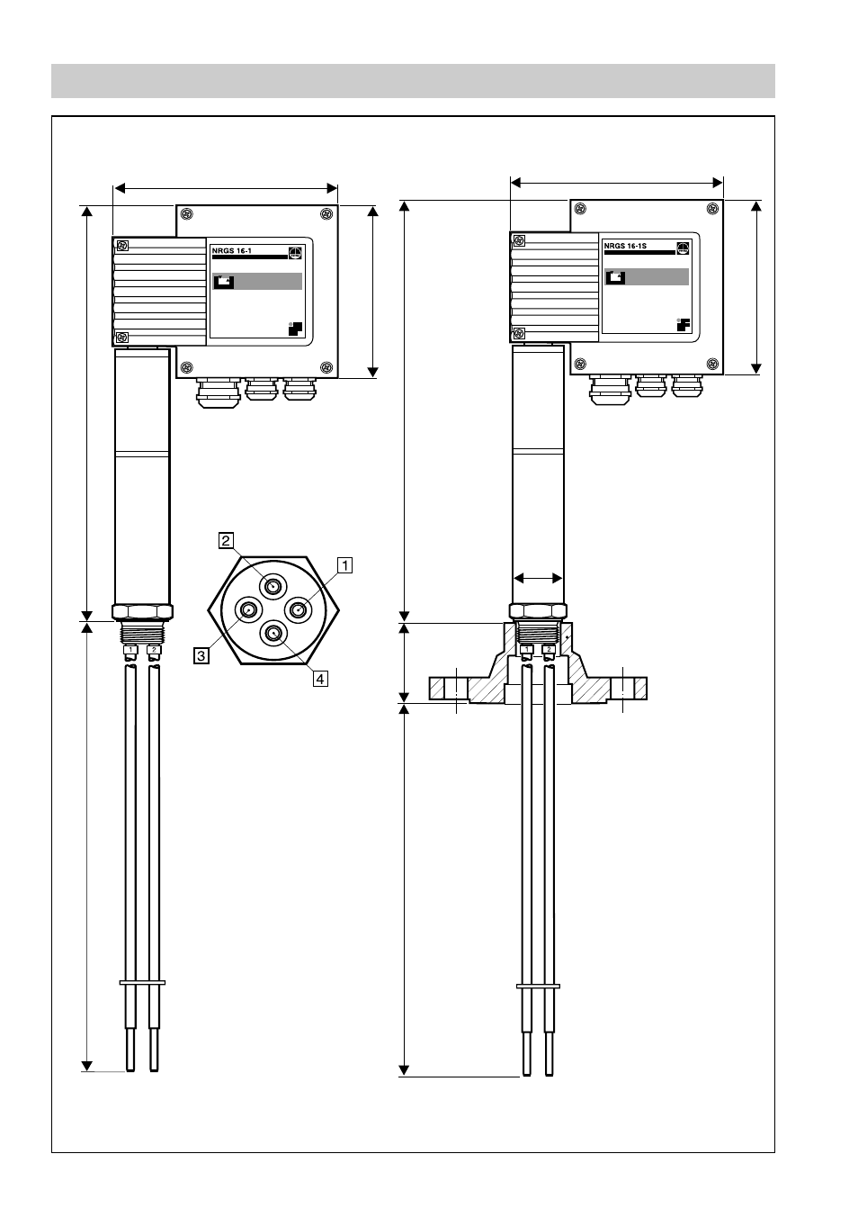 Dimensions | Flowserve NRGS 16-1 User Manual | Page 2 / 18