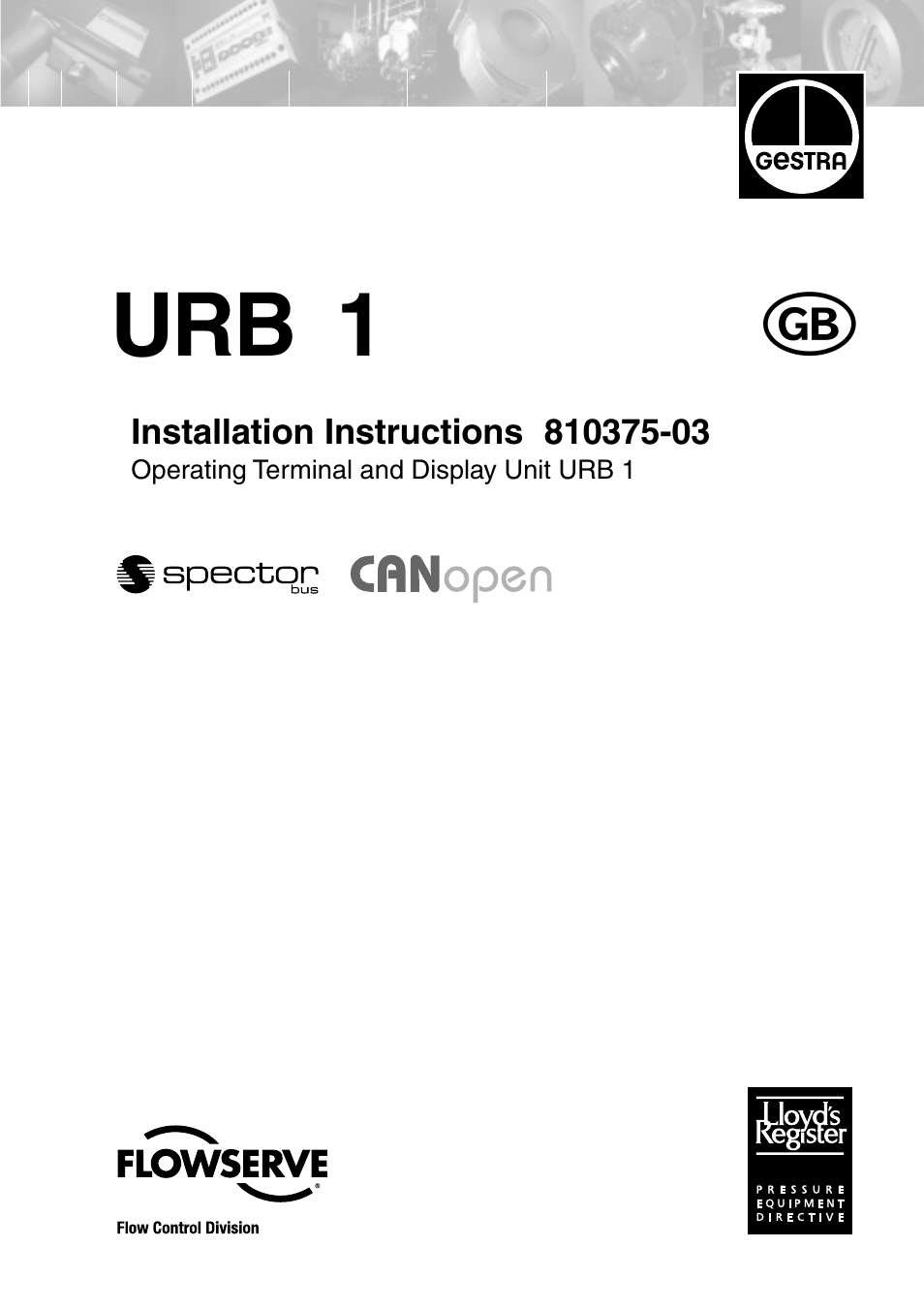 Flowserve URB 1 User Manual | 80 pages