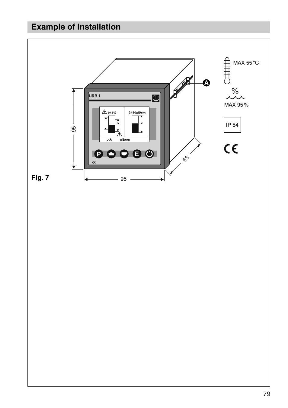 Example of installation | Flowserve URB 1 User Manual | Page 79 / 80
