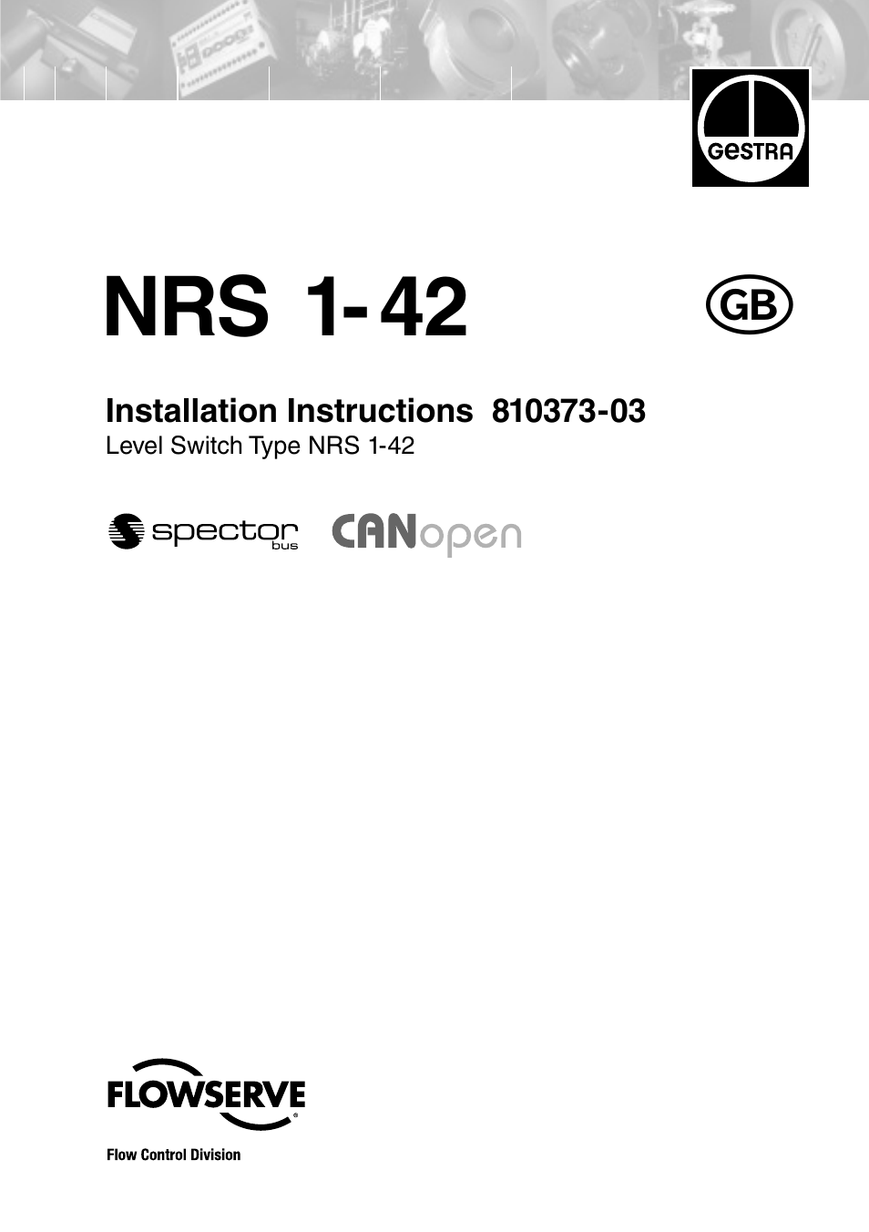 Flowserve NRS 1-42 User Manual | 28 pages