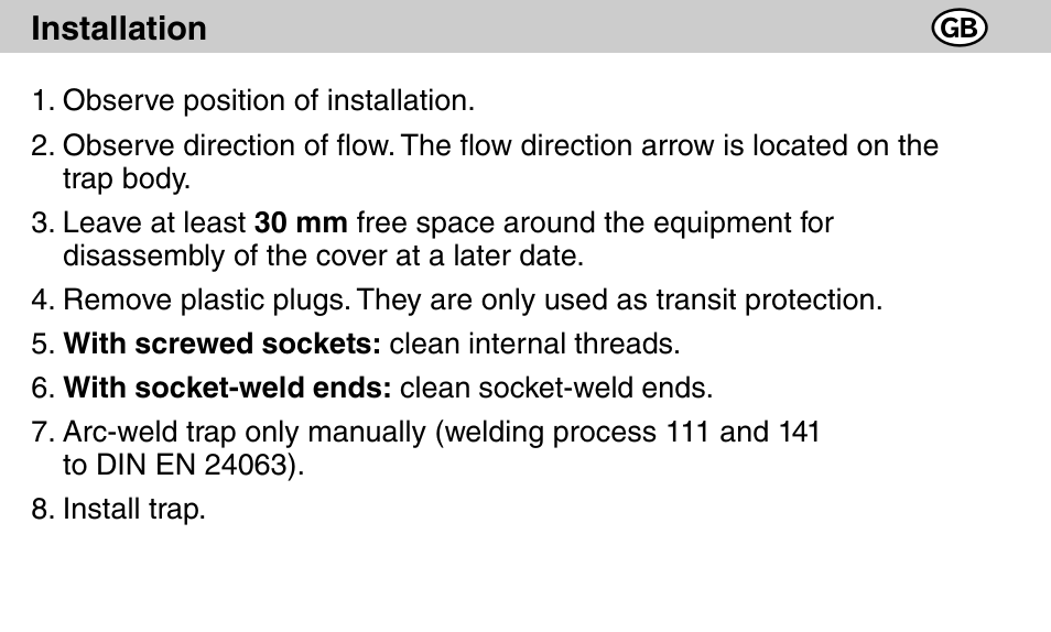 Flowserve MK 35/31 User Manual | Page 12 / 36