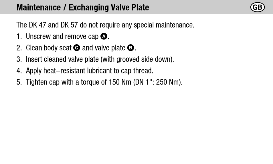 Flowserve DK 47L User Manual | Page 17 / 60