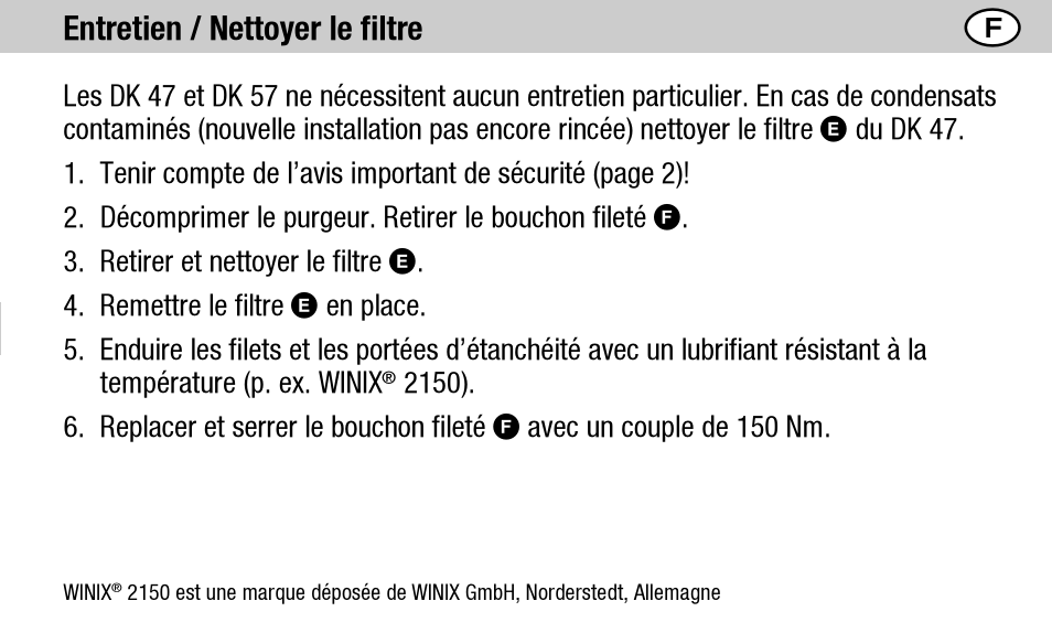 Flowserve DK 47L User Manual | Page 25 / 60