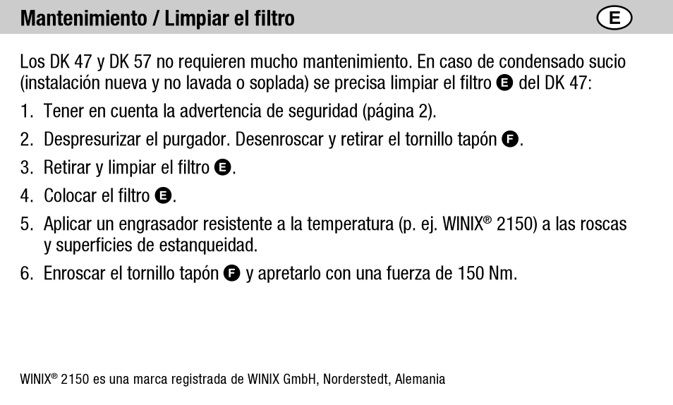 Flowserve DK 47L User Manual | Page 34 / 60