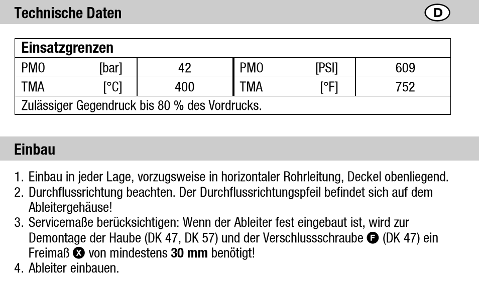 Flowserve DK 47L User Manual | Page 6 / 60