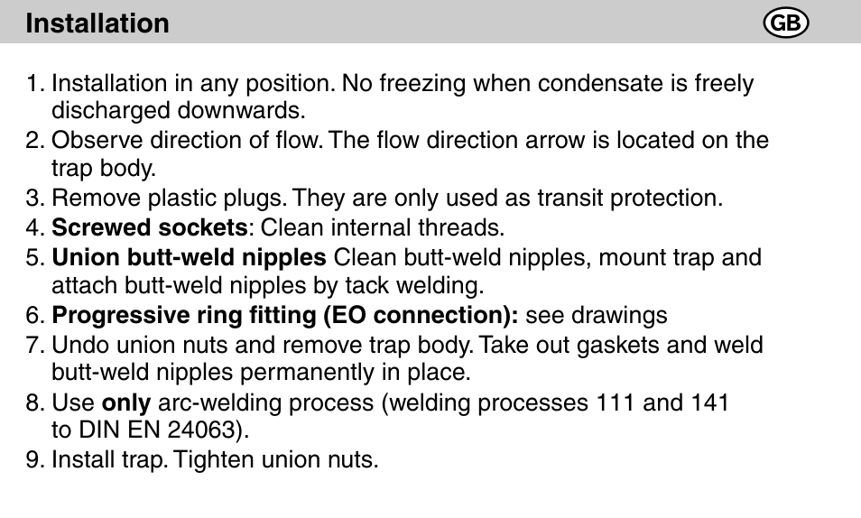 Flowserve MK 36/51 User Manual | Page 18 / 64
