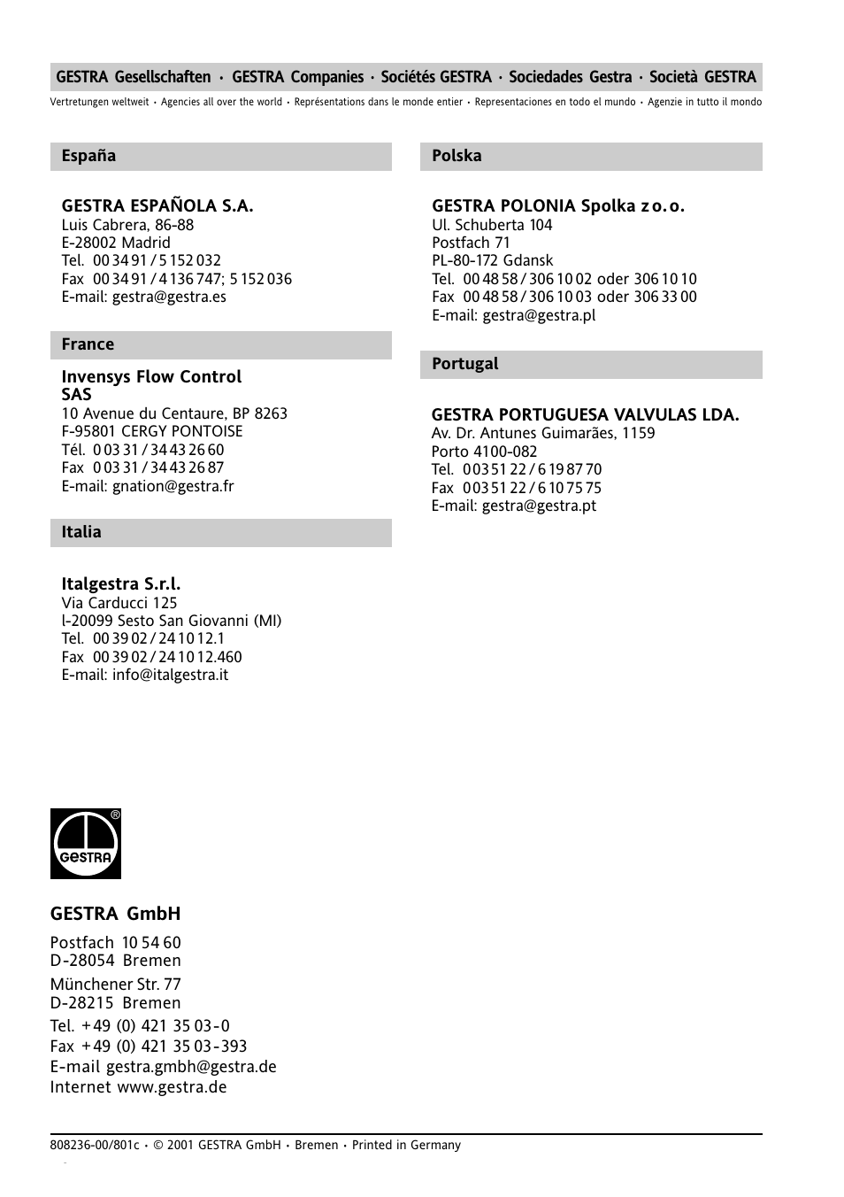 Flowserve NRG 21-11 User Manual | Page 20 / 20
