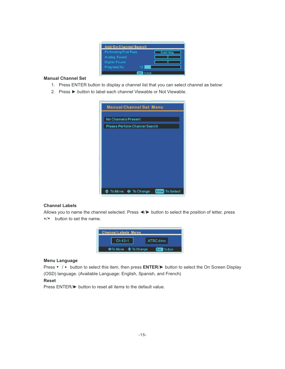 Curtis LCDVD195A User Manual | Page 16 / 34