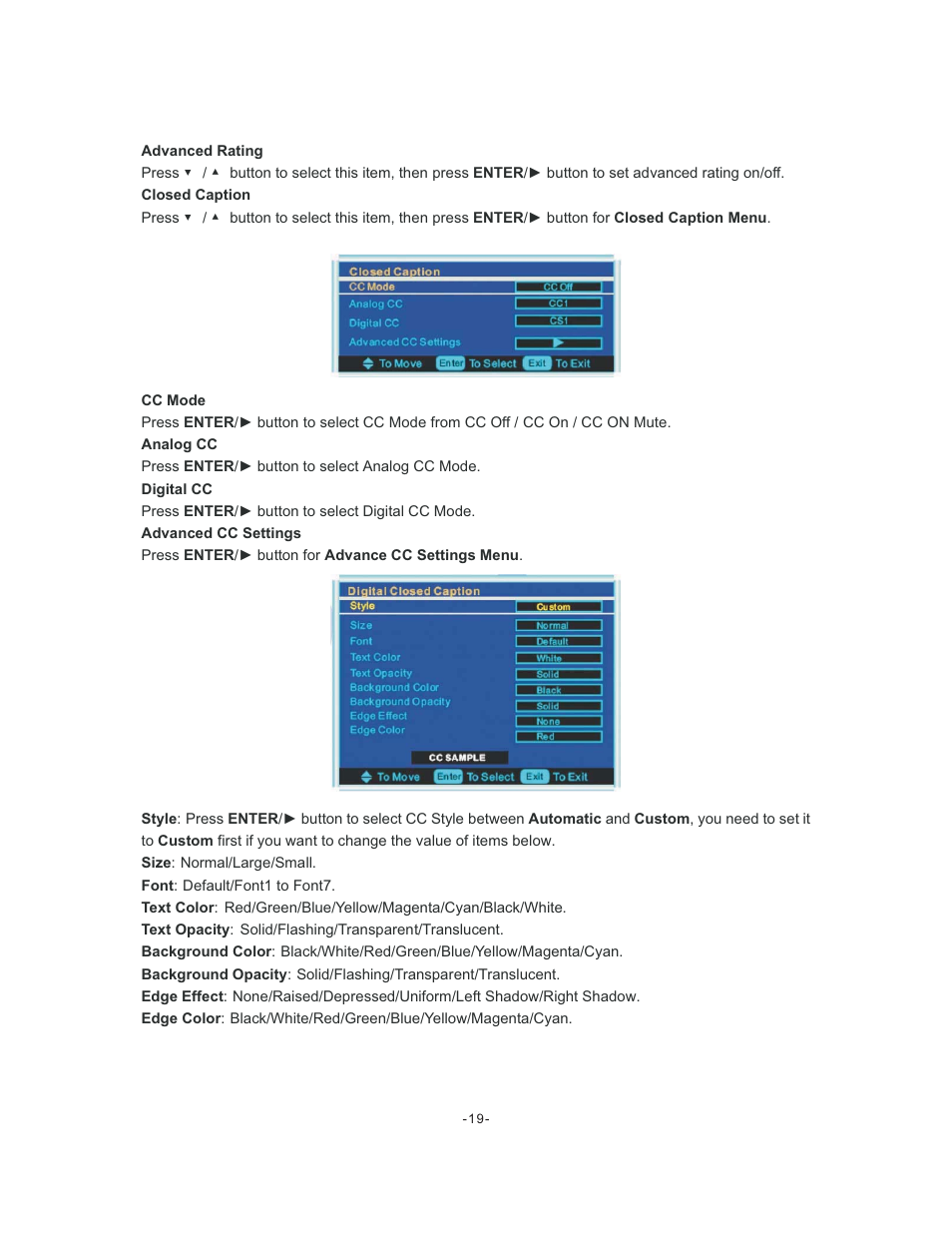 Curtis LCDVD195A User Manual | Page 20 / 34