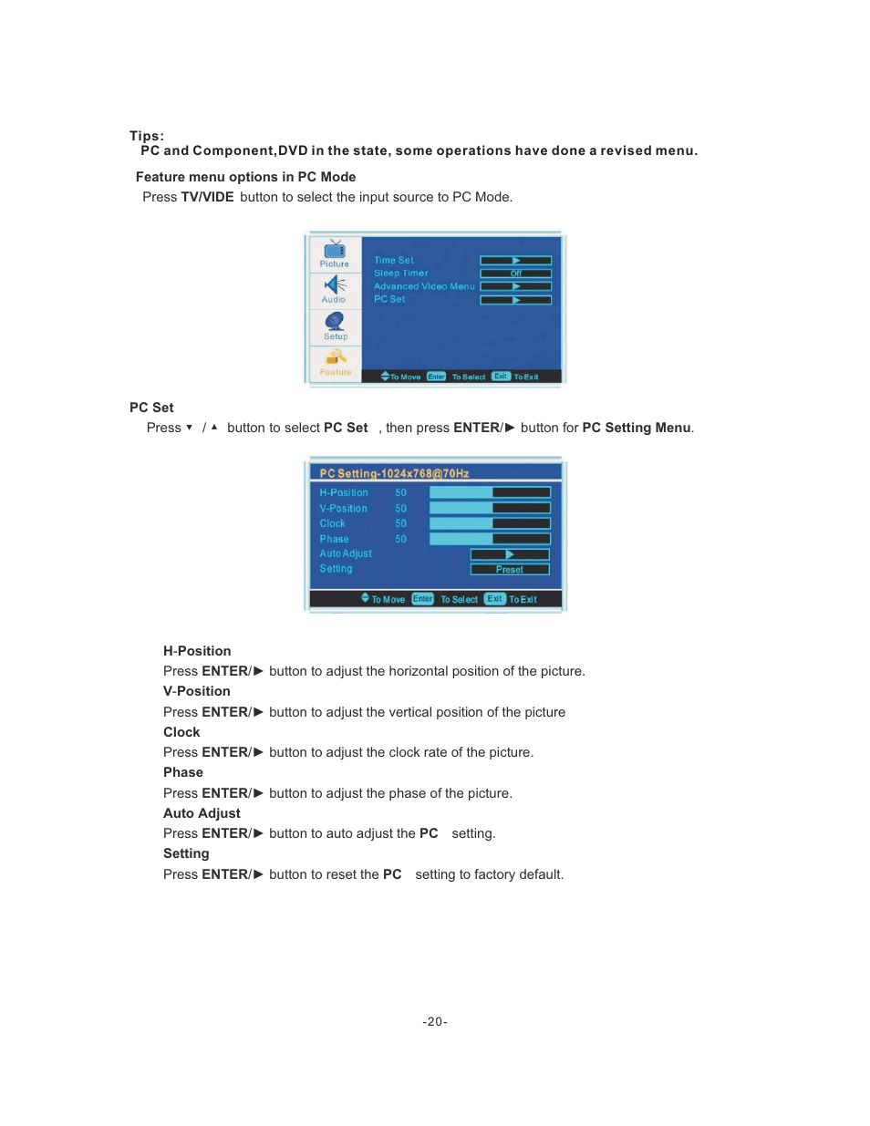 Curtis LCDVD195A User Manual | Page 21 / 34
