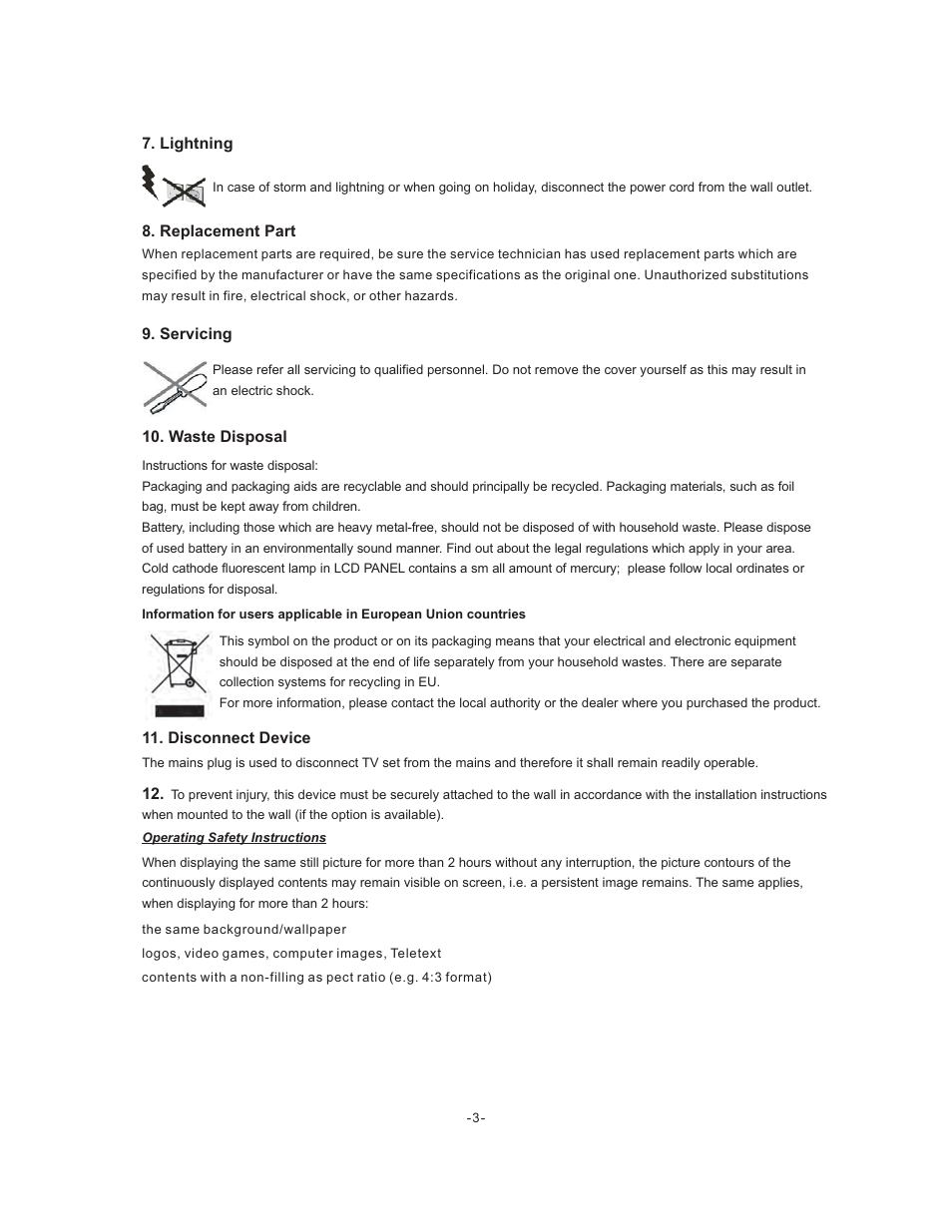 Curtis LCDVD195A User Manual | Page 4 / 34
