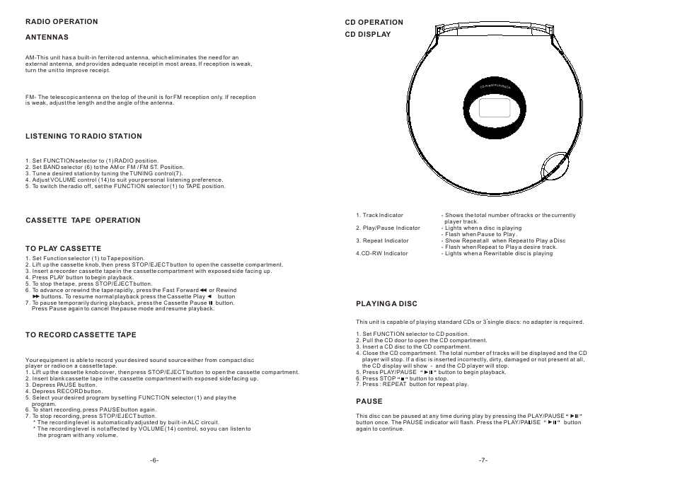 Curtis RCD 310E User Manual | Page 4 / 7