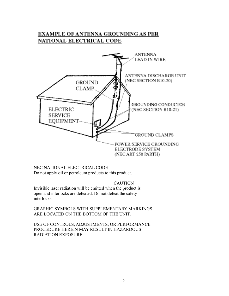 Curtis CR1336 User Manual | Page 5 / 9