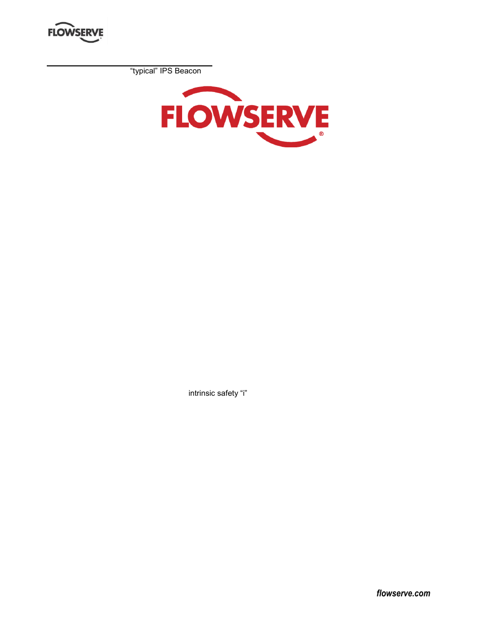 11 declaration of conformity, Declaration of conformity | Flowserve IPS-Beacon User Manual | Page 13 / 16