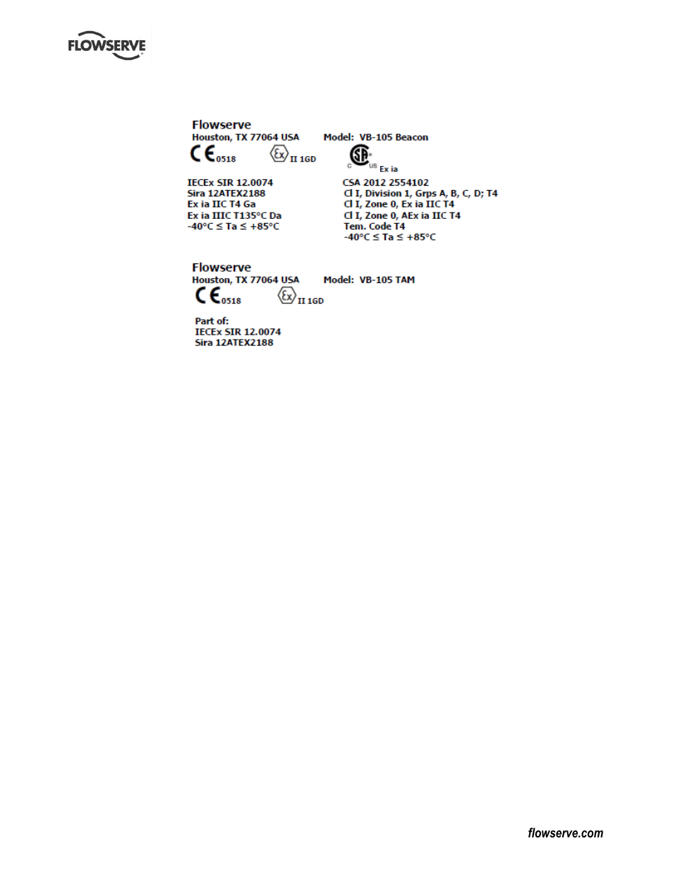 Flowserve IPS-Beacon User Manual | Page 14 / 16