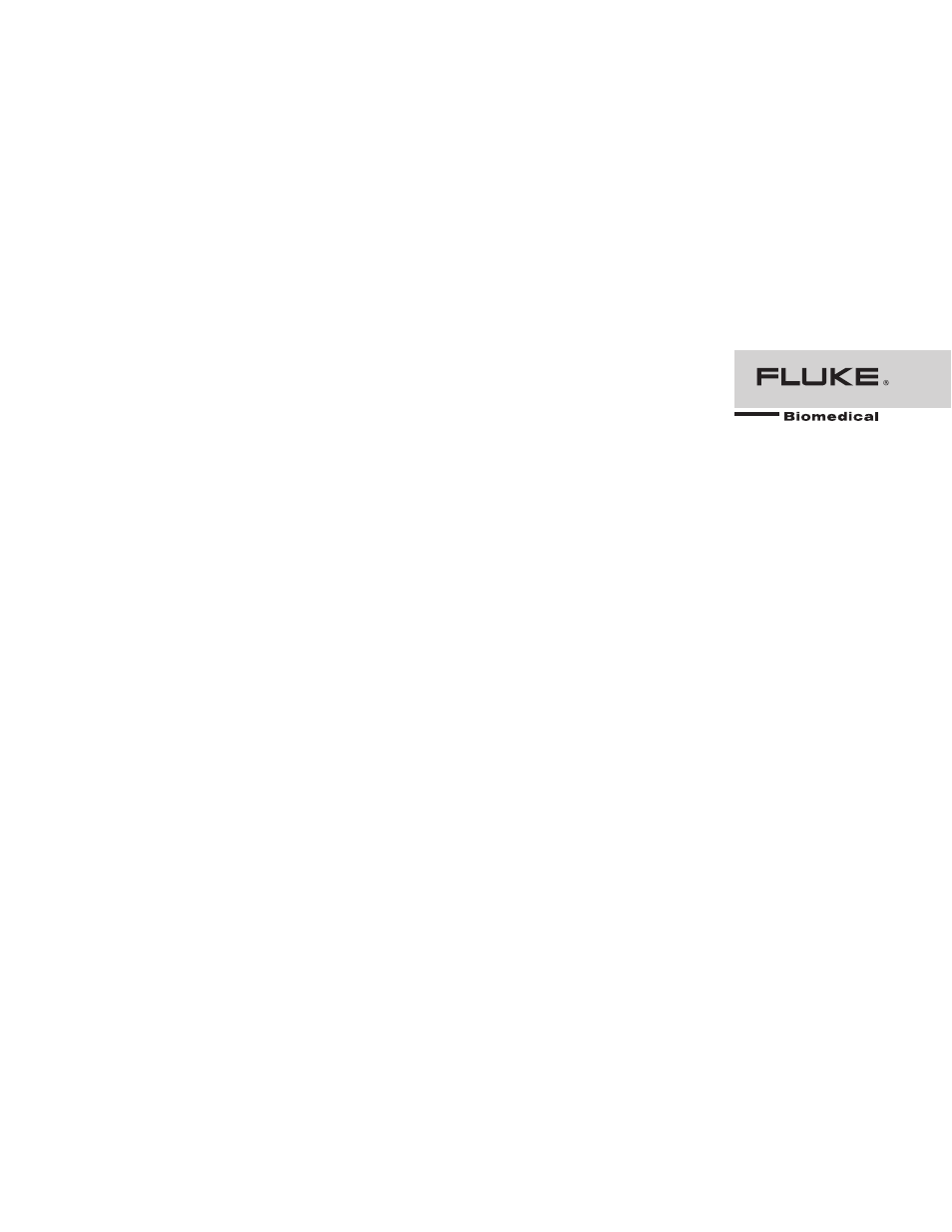Fluke Biomedical 6000D Impulse User Manual | 92 pages