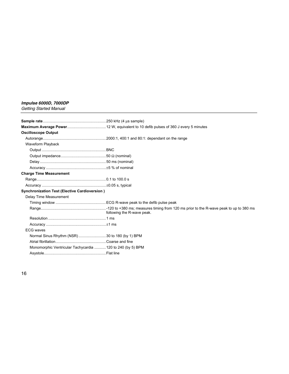 Fluke Biomedical 6000D Impulse Getting Started User Manual | Page 28 / 36