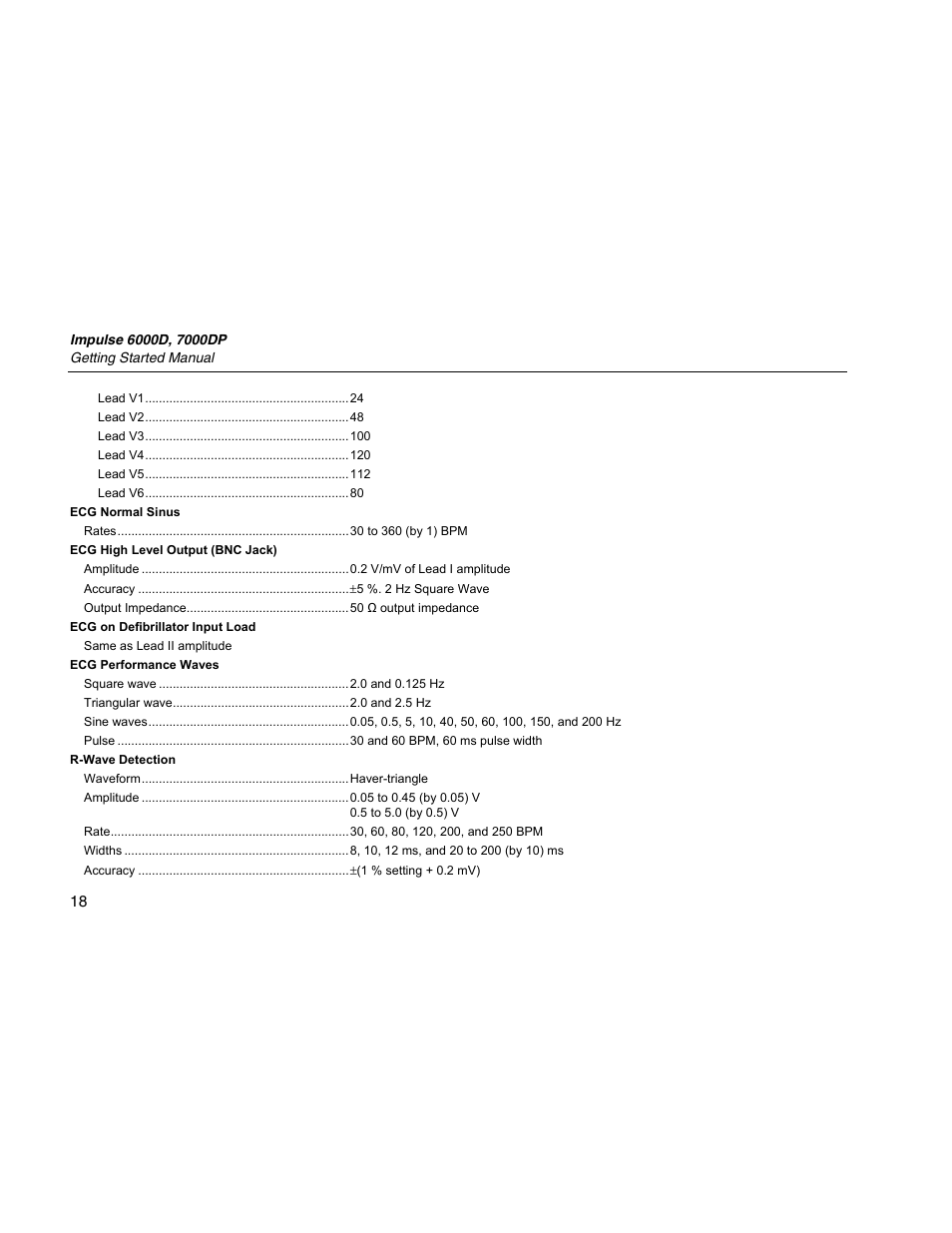 Fluke Biomedical 6000D Impulse Getting Started User Manual | Page 30 / 36