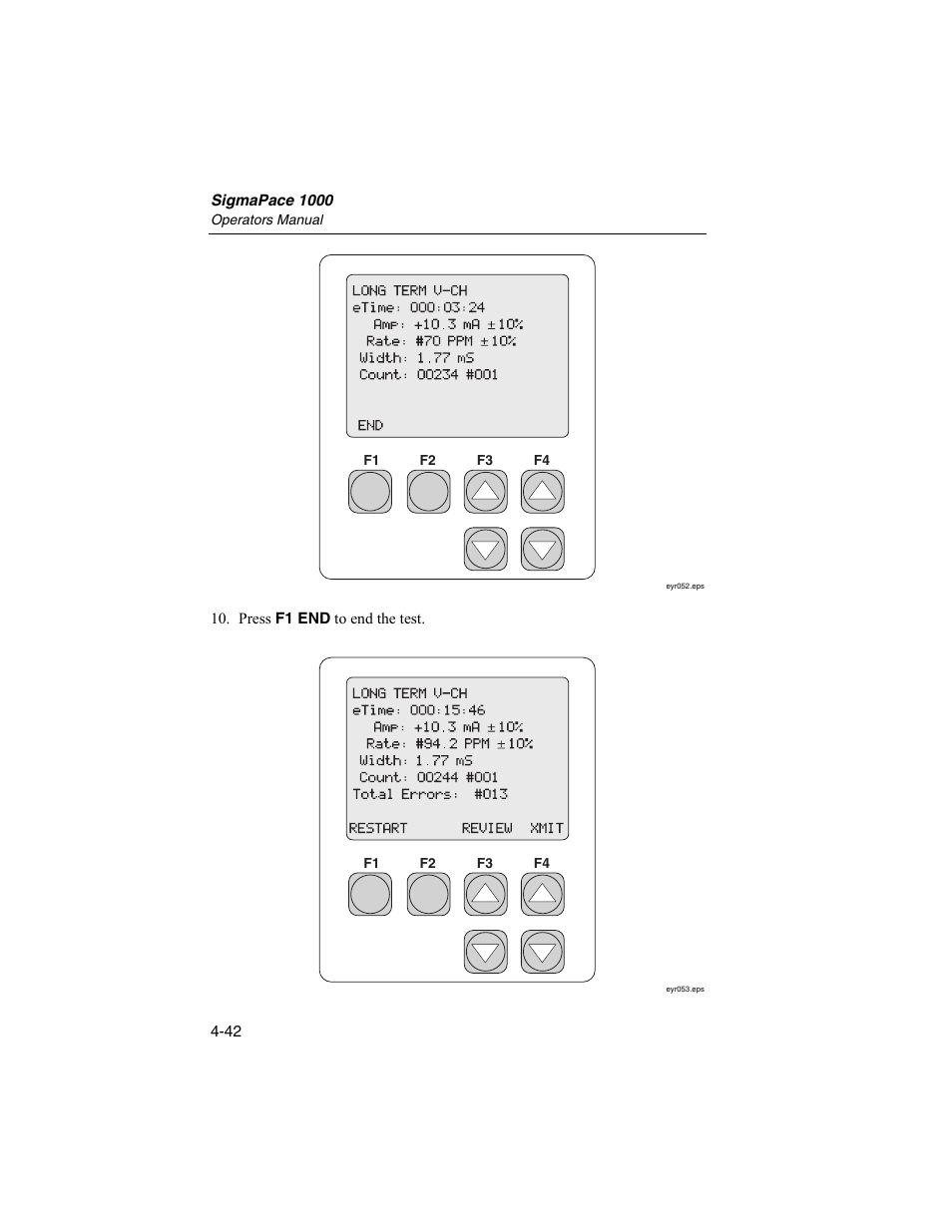 Fluke Biomedical SigmaPace 1000 User Manual | Page 128 / 154