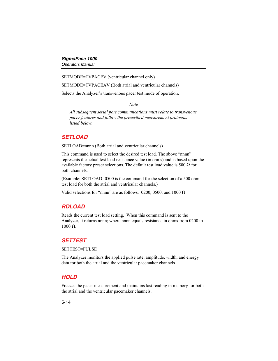 Fluke Biomedical SigmaPace 1000 User Manual | Page 144 / 154